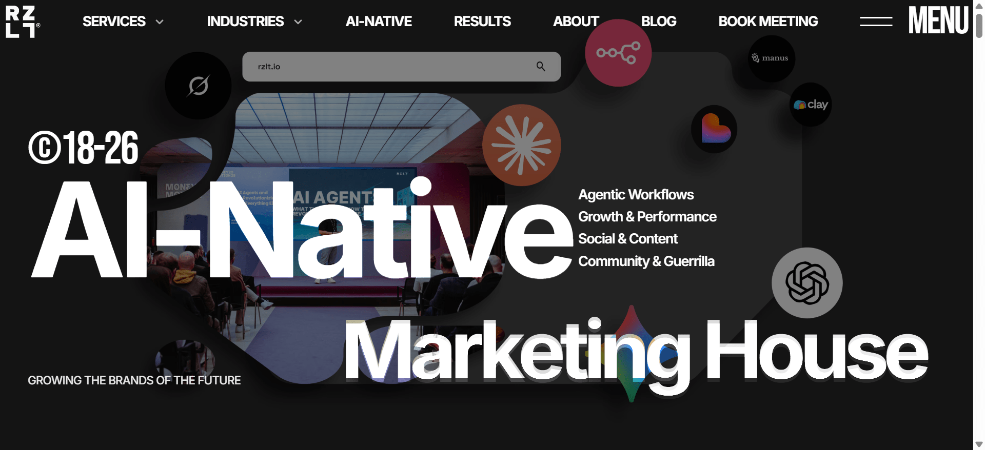 RZLT is an AI-native growth and marketing agency 