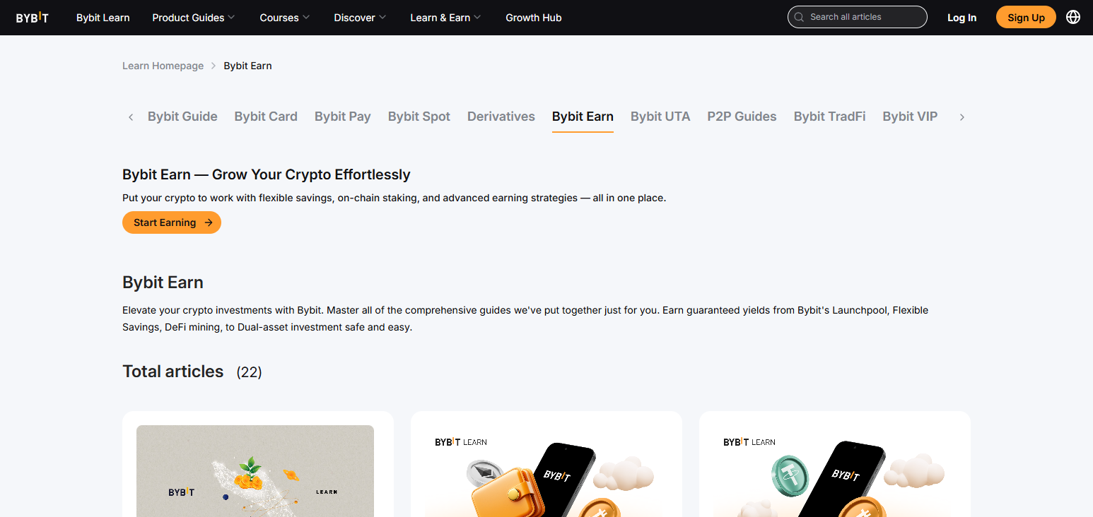 Bybit Earn