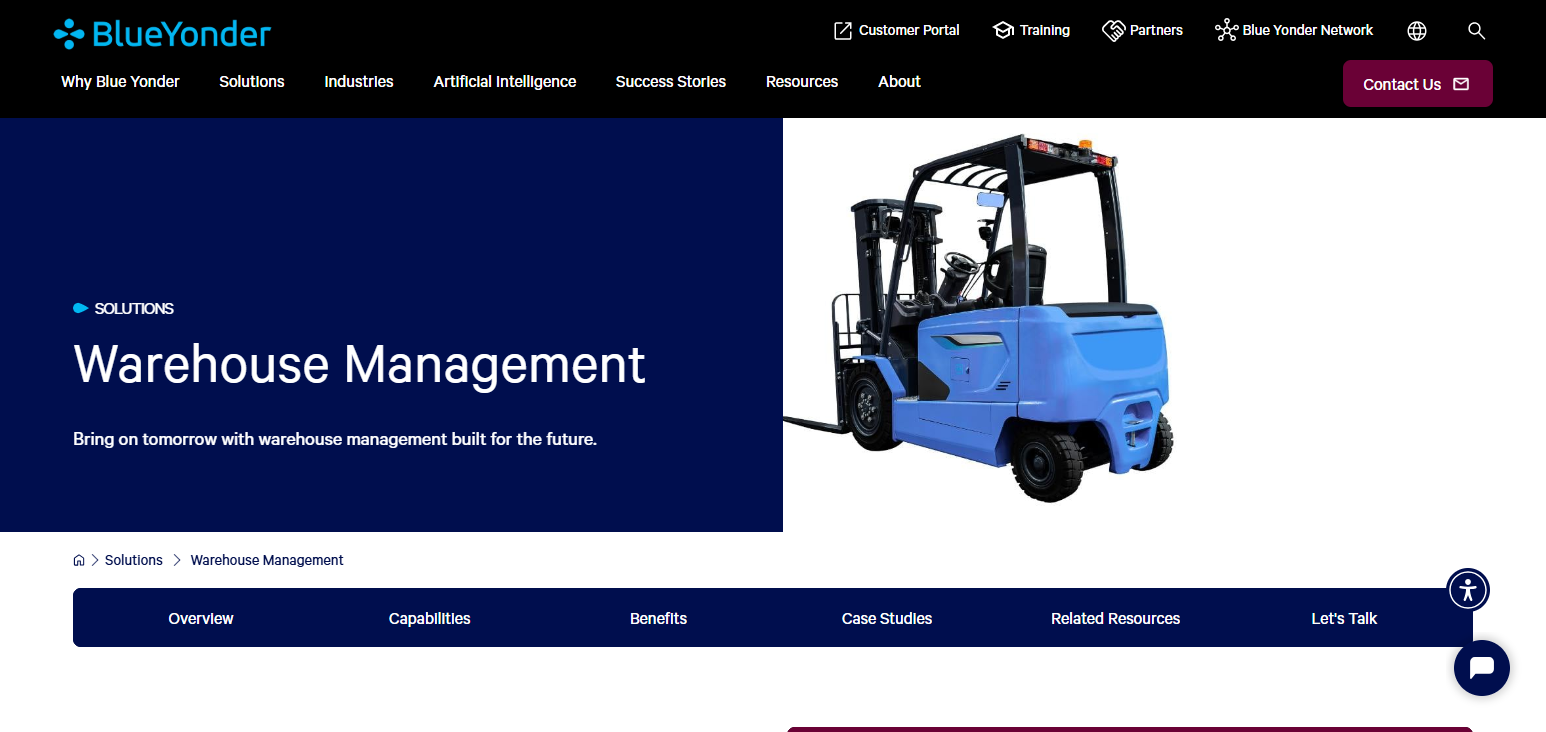 Blue Yonder Warehouse Management