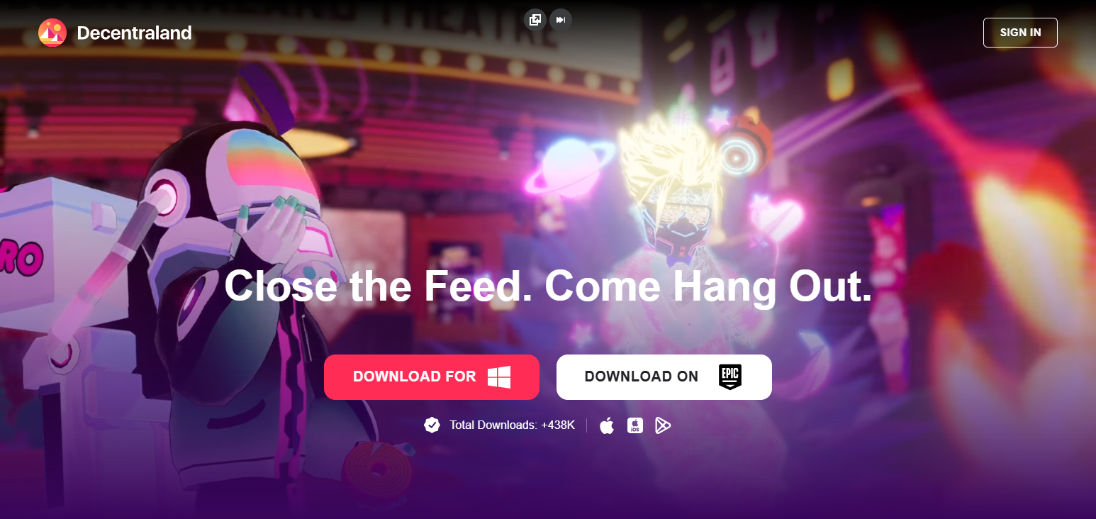 10 Best Crypto Entertainment Hubs Transforming Web3 Fun 21 Decentraland