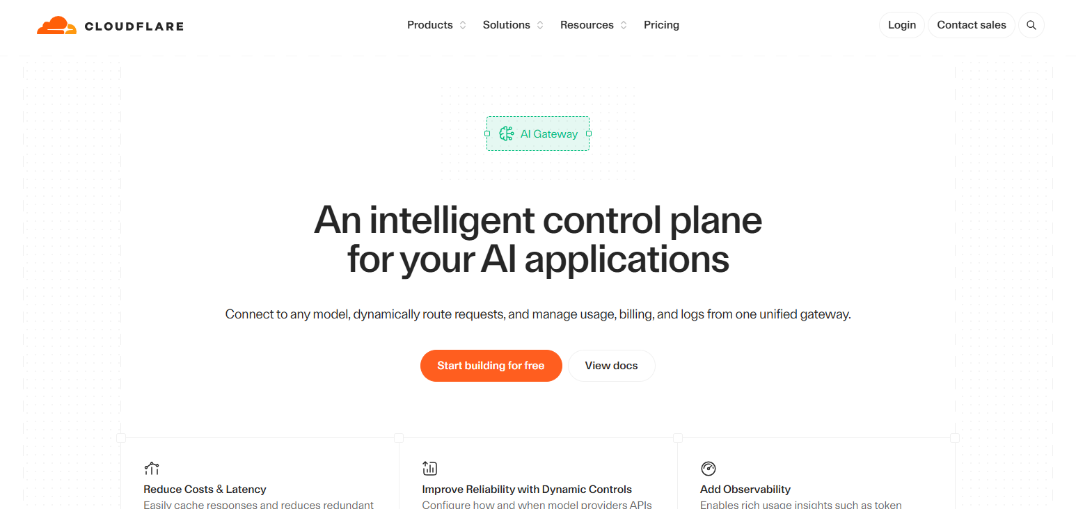 Cloudflare AI Gateway