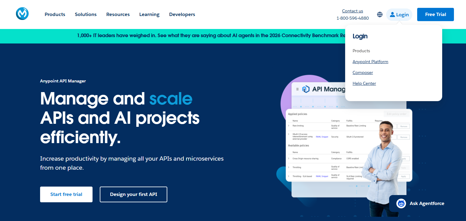 Mulesoft Anypoint API Management