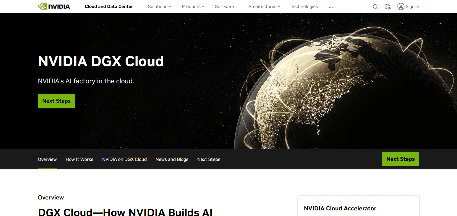 NVIDIA DGX Cloud