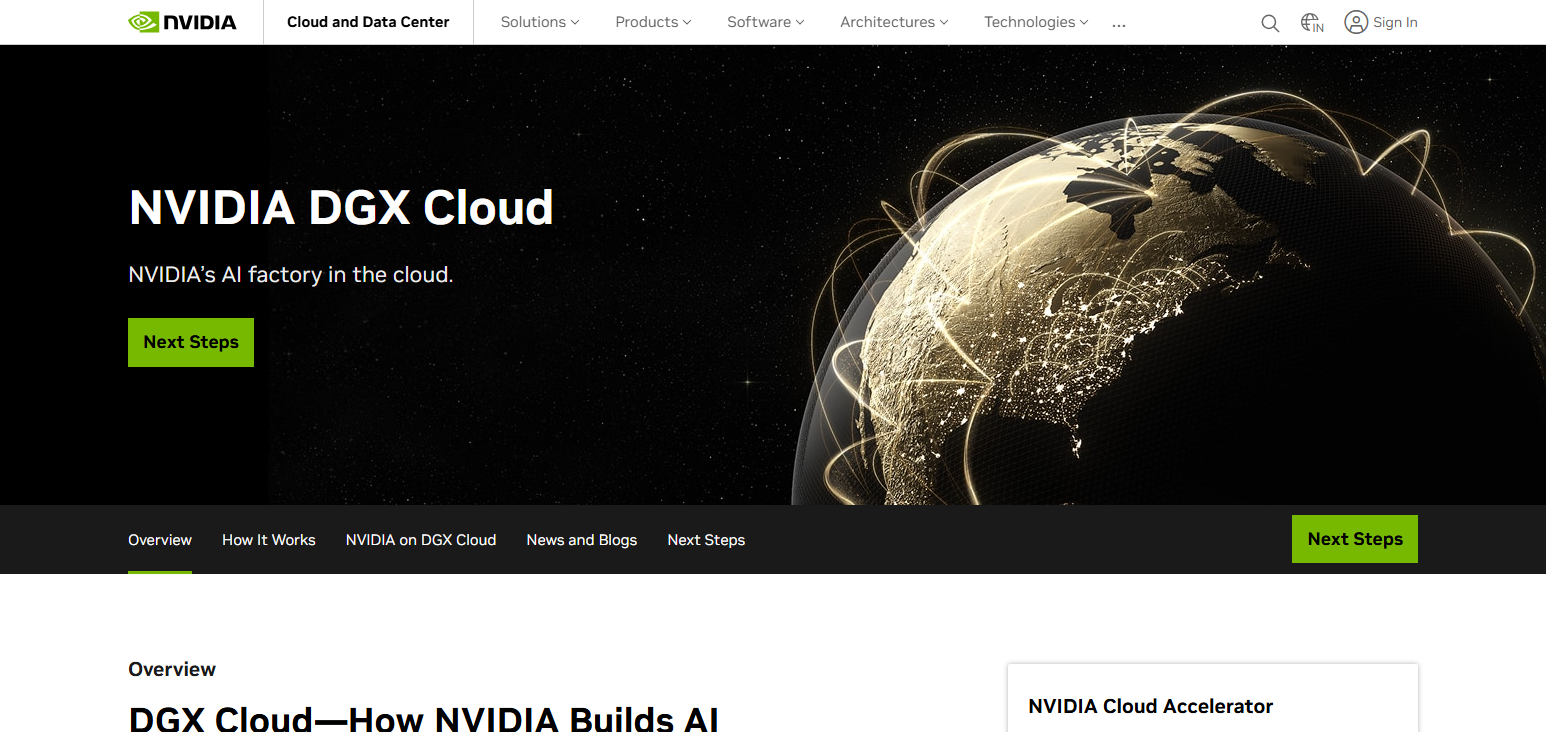 NVIDIA DGX Cloud