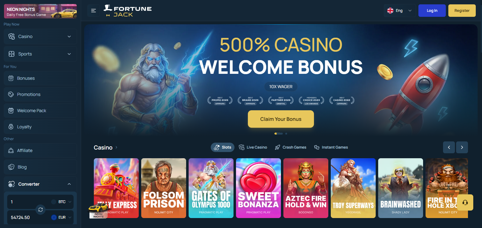 10 Best Bitcoin Entertainment Platforms In 2026 Guide 23 FortuneJack