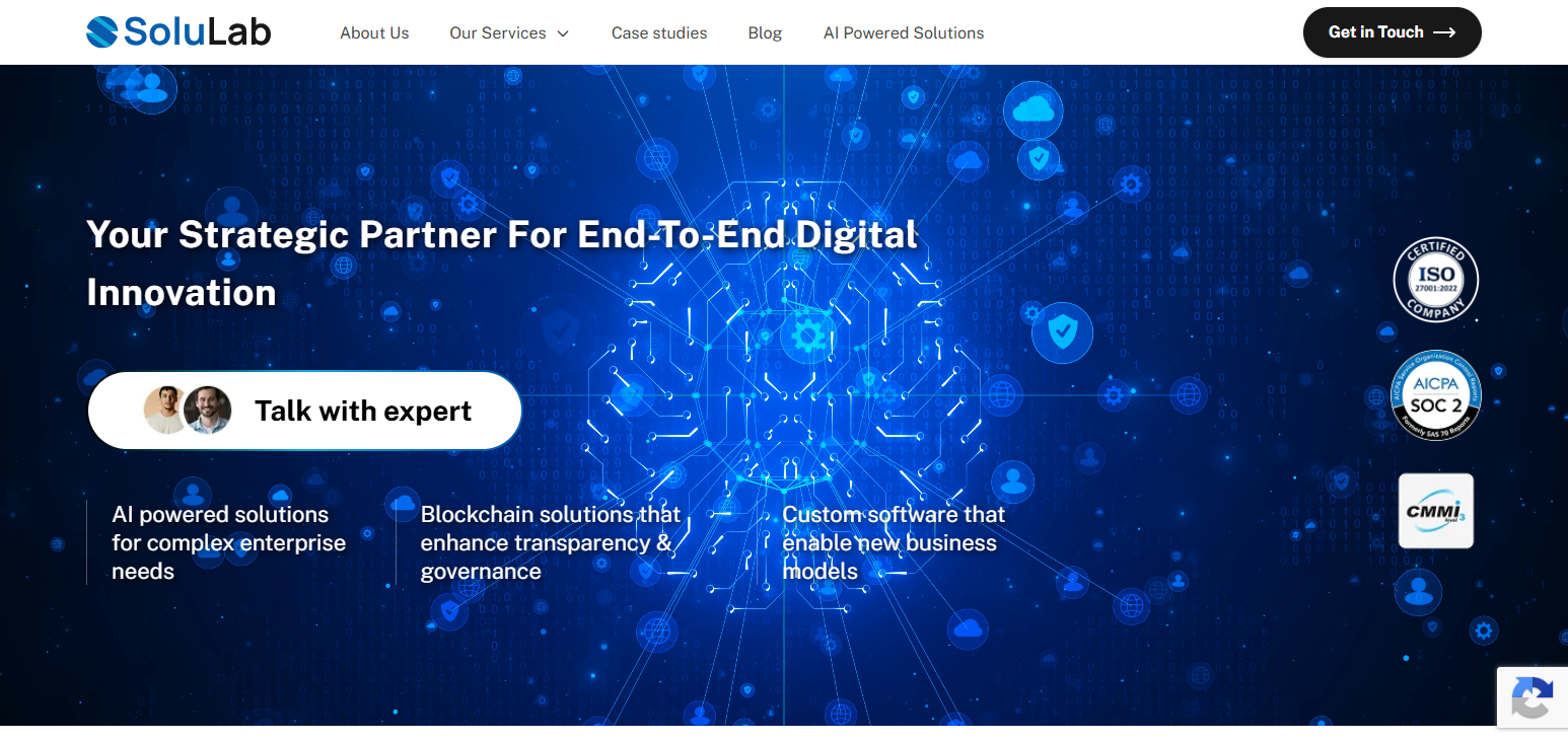 10 Best Web3 AI Agent Development Agencies in 2026 25 SoluLab