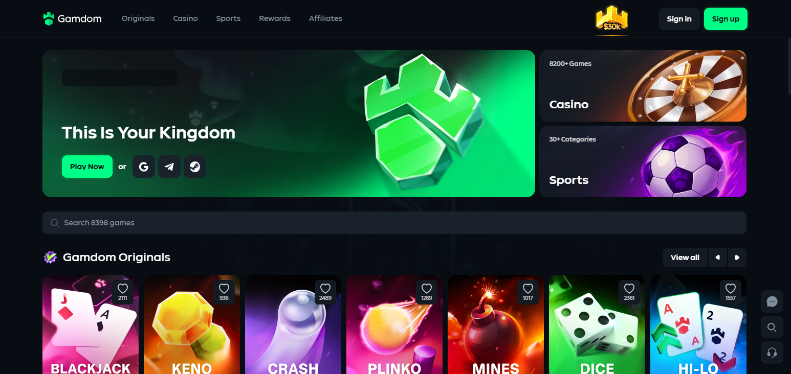 Gamdom