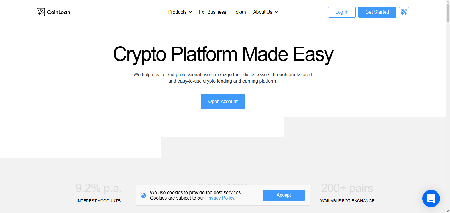 3. CoinLoan