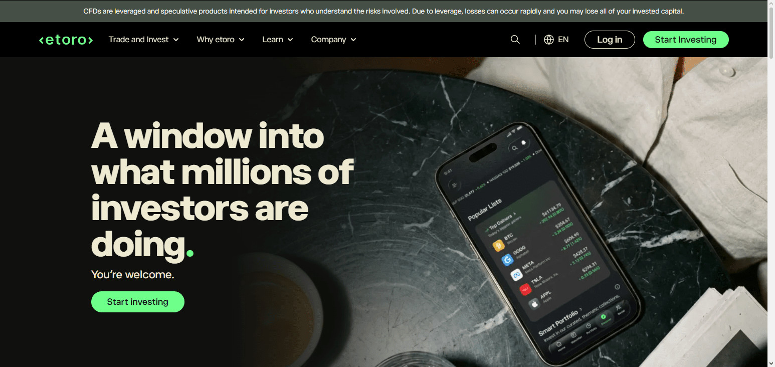 eToro