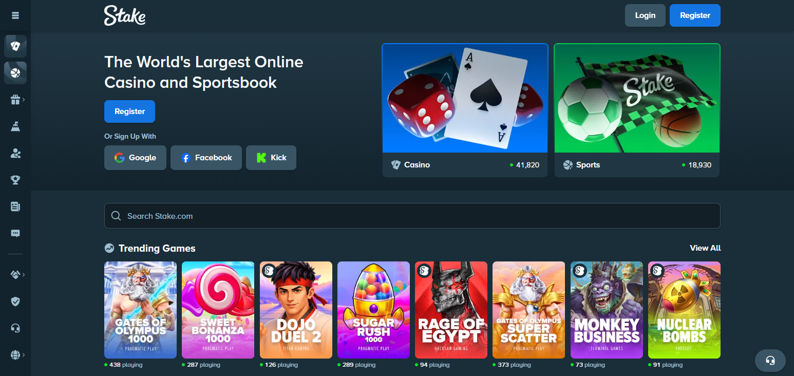 10 Best Bitcoin Entertainment Platforms In 2026 Guide 18 Stake