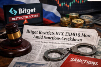 Bitget Restricts HTX, EXMO & More Amid Sanctions Crackdown