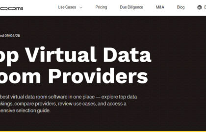 10 Best Virtual Data Rooms (VDRs) for M&A Deals In 2026