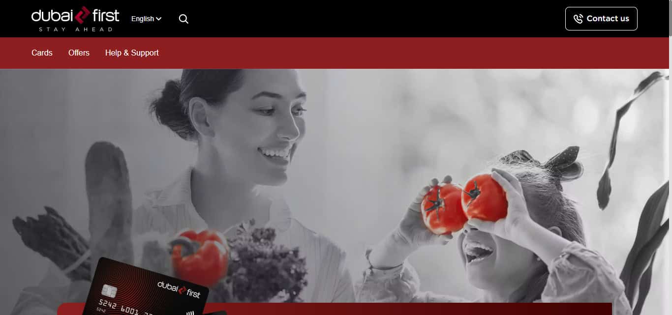 Dubai First Cashback Credit Card