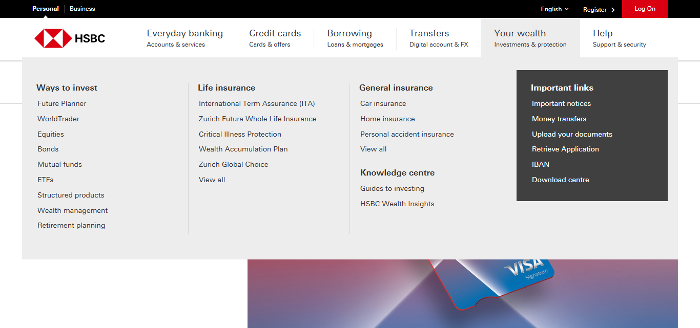 HSBC Live+ Credit Card