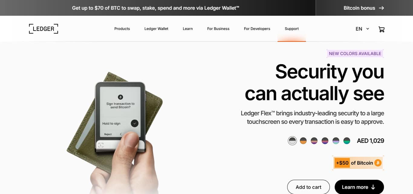 Ledger Flex