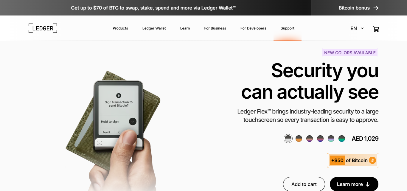 Ledger Flex