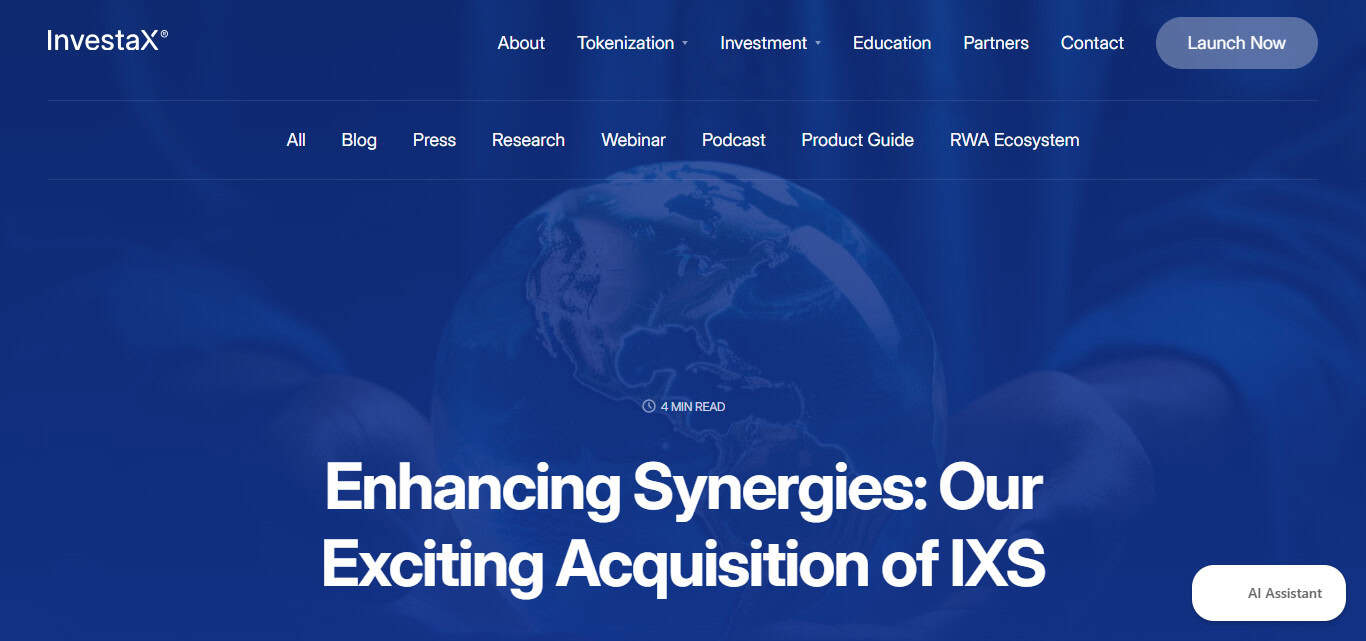 InvestaX / IX Exchange