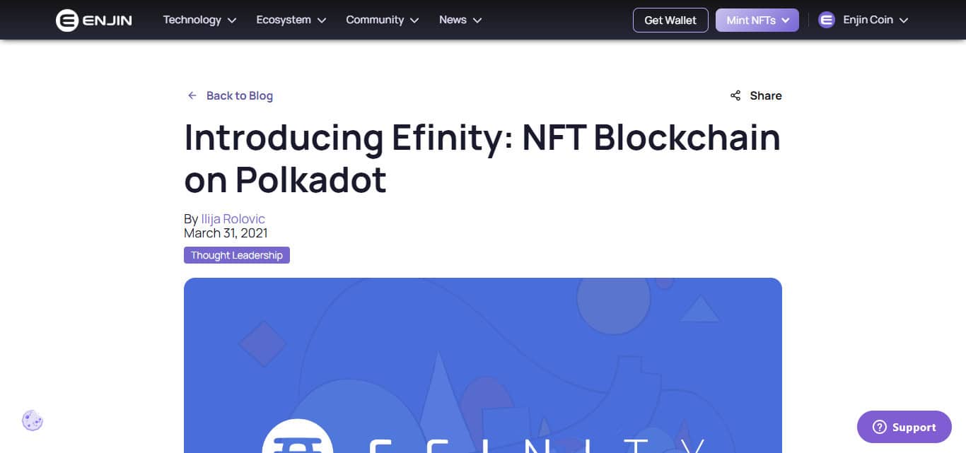 Enjin (with Efinity)