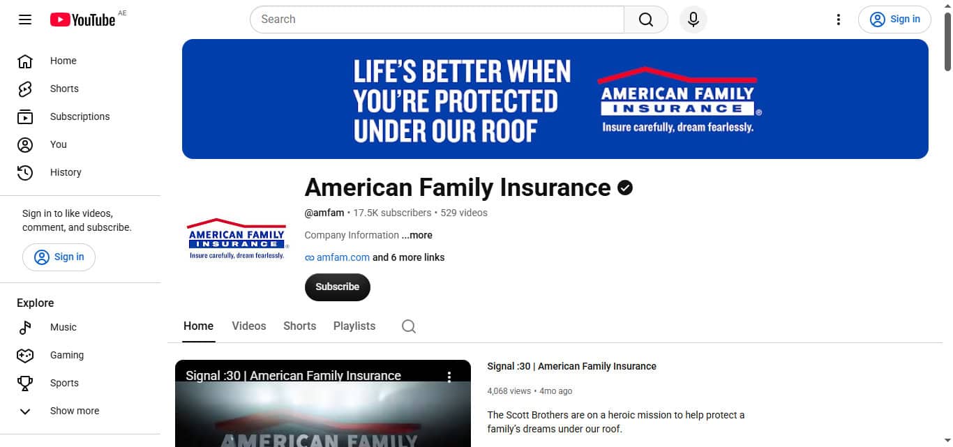 8. American Family