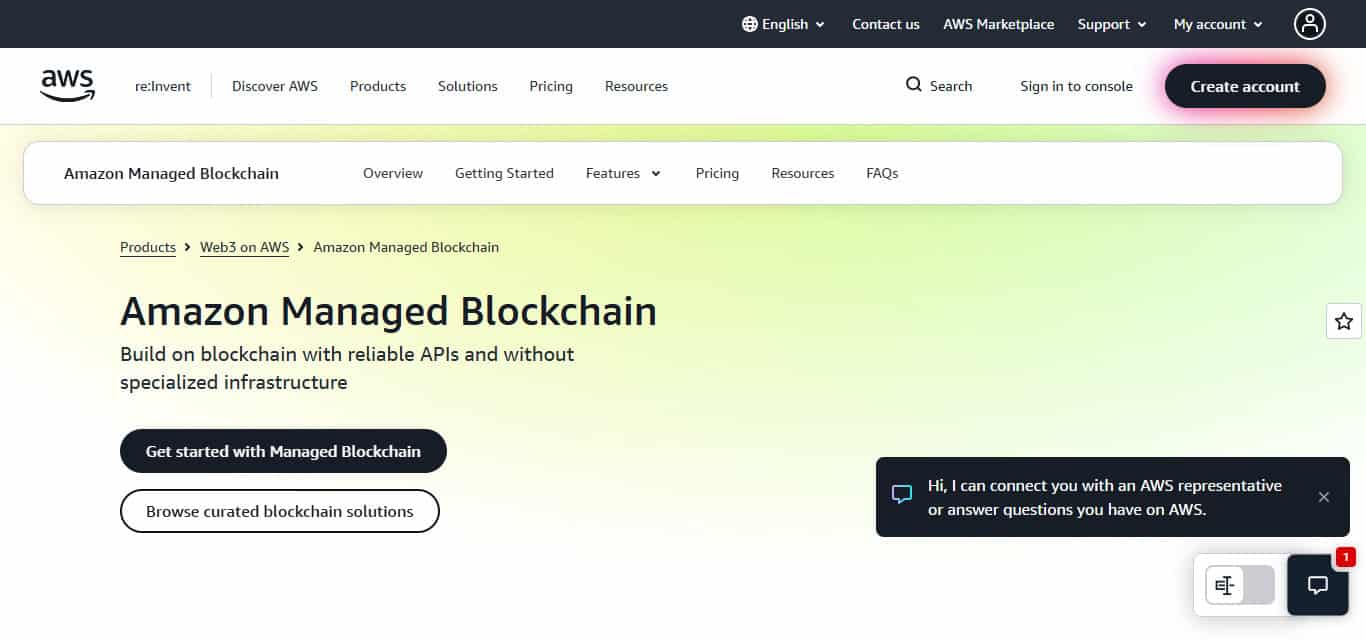 AWS Managed Blockchain