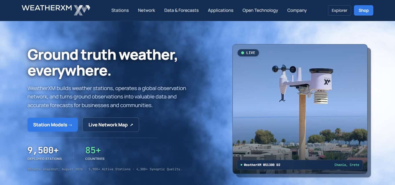 WeatherXM
