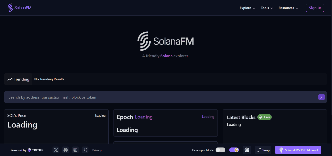 SolanaFM