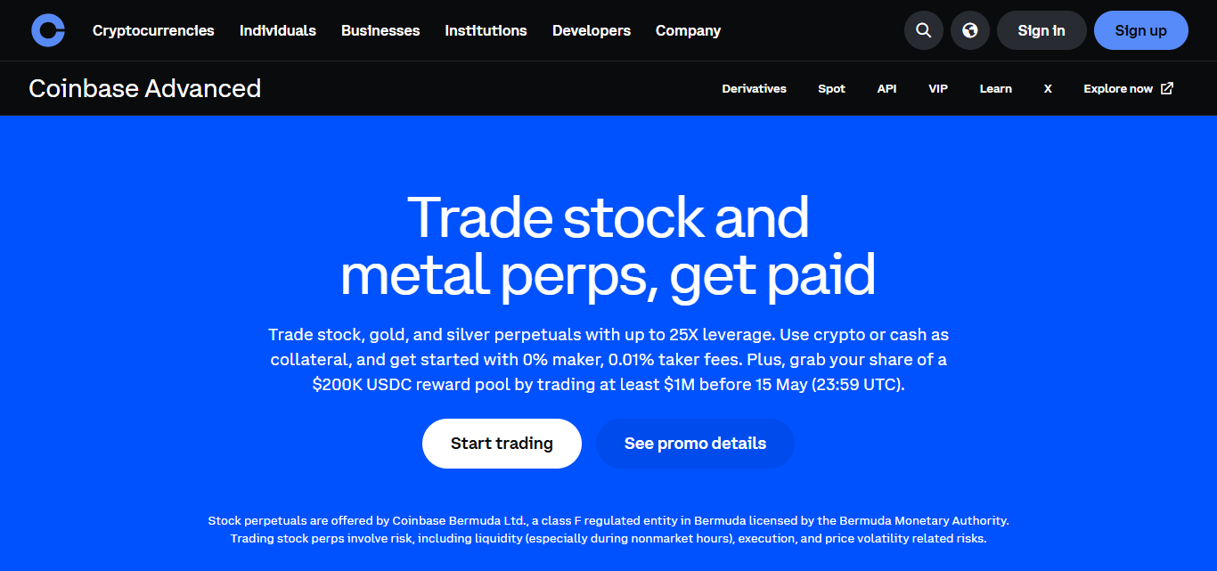 Coinbase Advanced