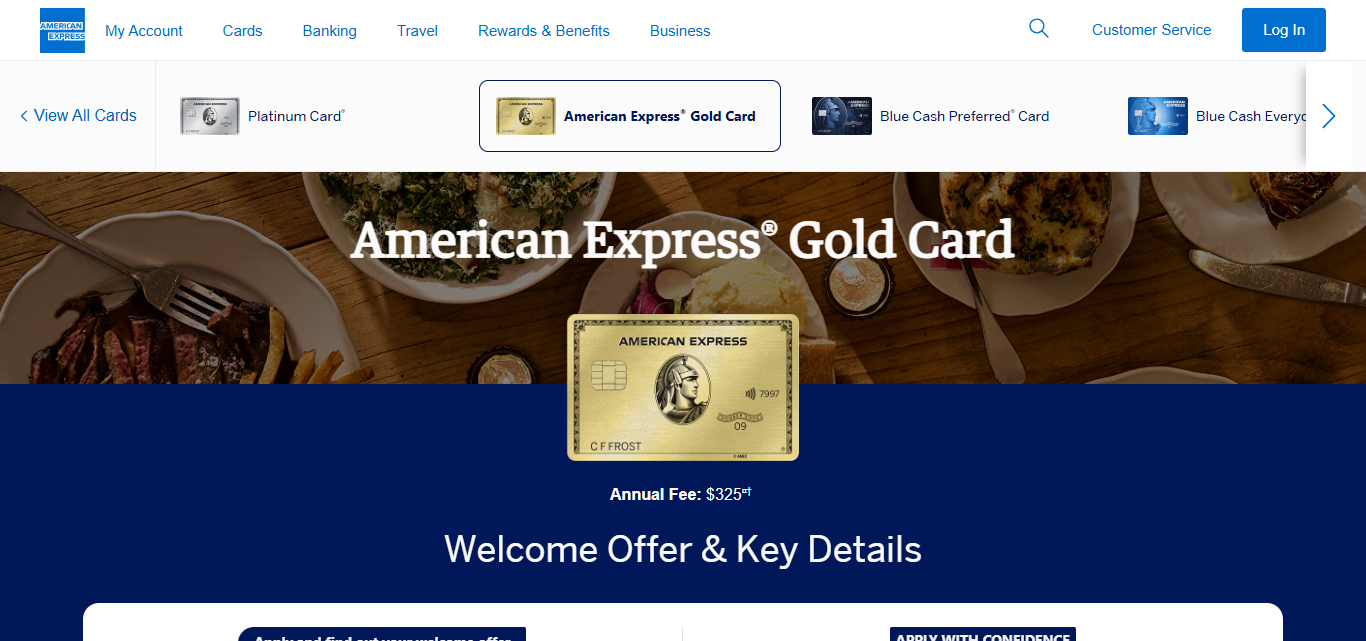 American Express® Gold Card