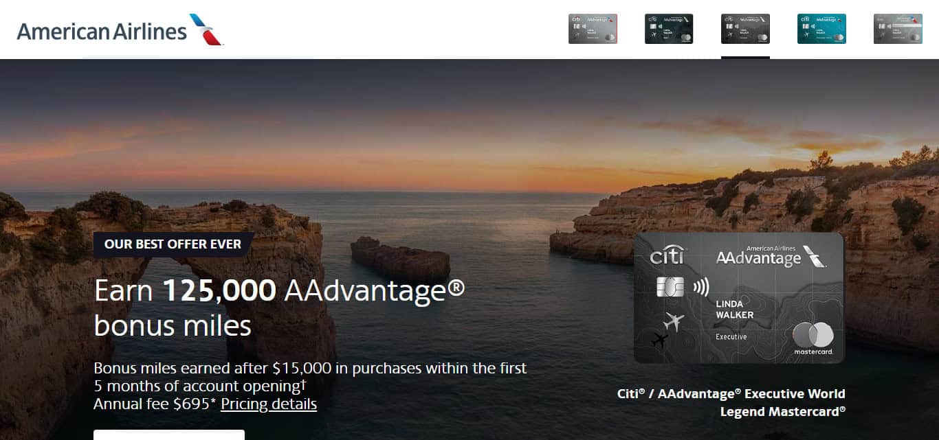 Citi® / AAdvantage® Executive World Elite Mastercard®