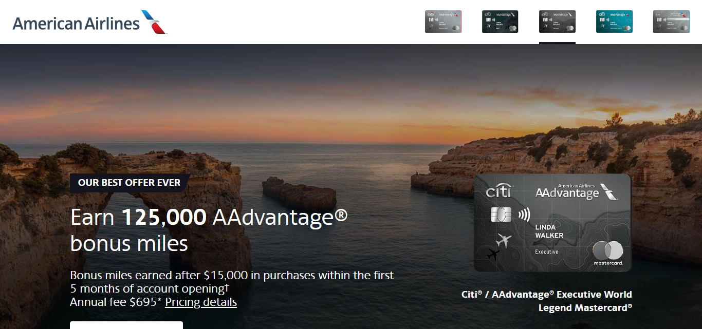 Citi® / AAdvantage® Executive World Elite Mastercard®