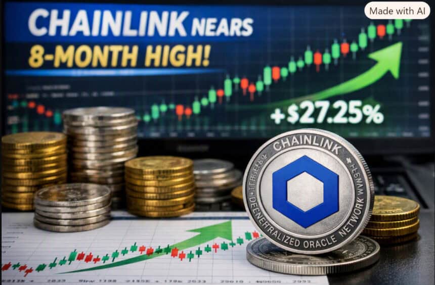 Chainlink Price Prediction: LINK Nears 8-Month High