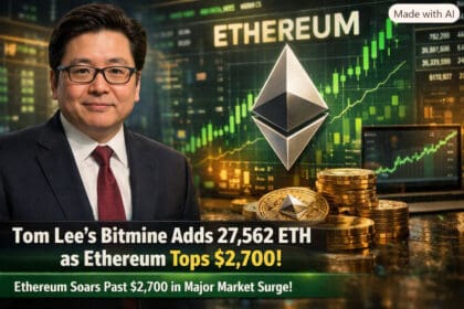 Tom Lee’s Bitmine Adds 27,562 ETH as Ethereum Tops $2,700