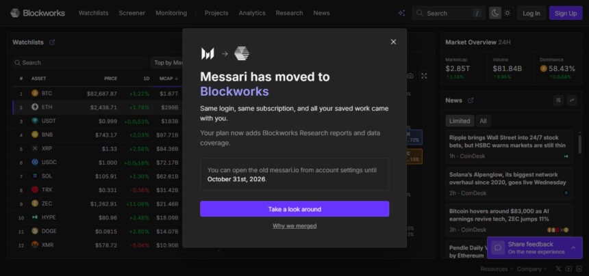 15 Top Messari Competitors for Institutional Crypto Research 2026