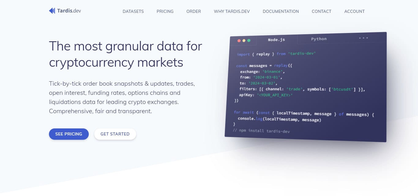 Tardis.dev