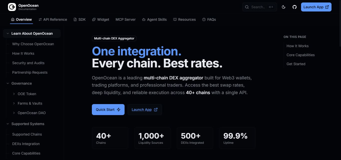 OpenOcean API
