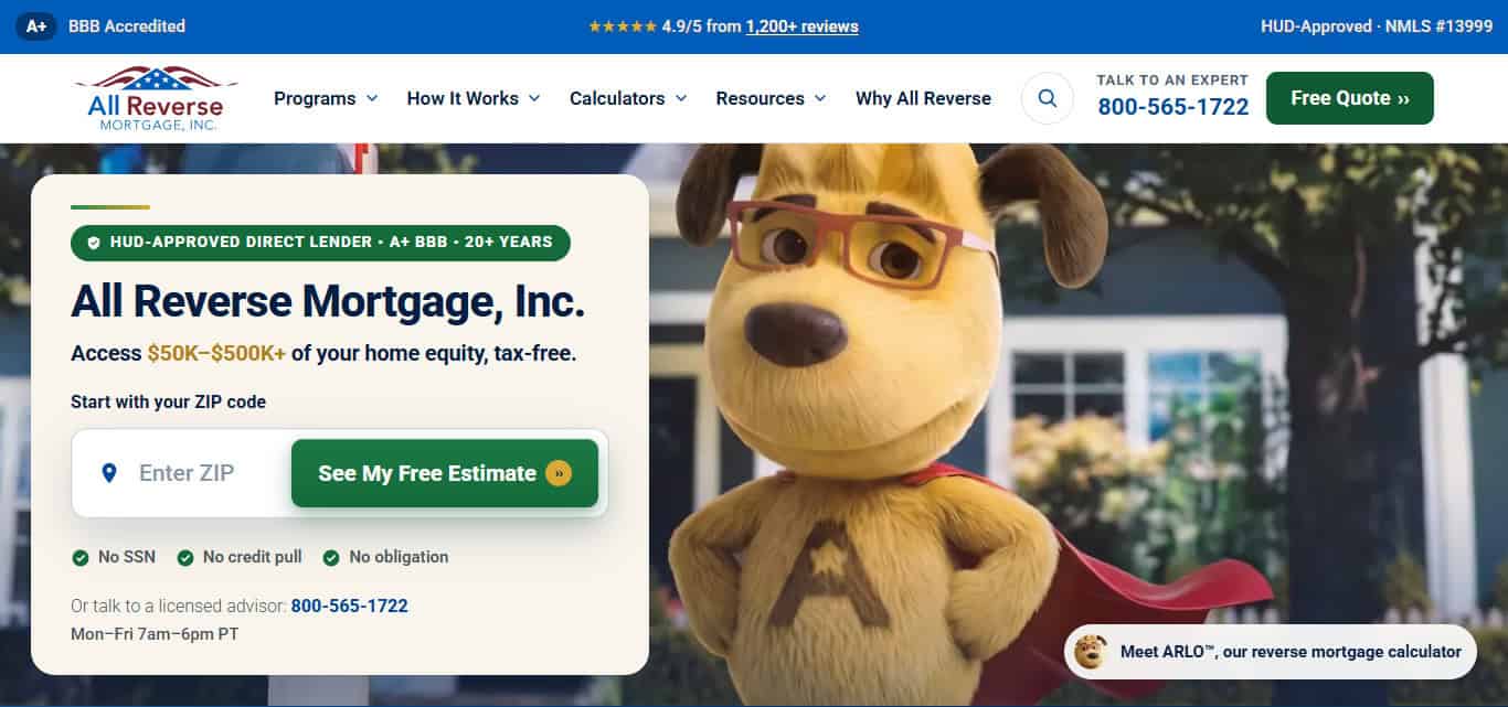 All Reverse Mortgage, Inc. (ARLO)
