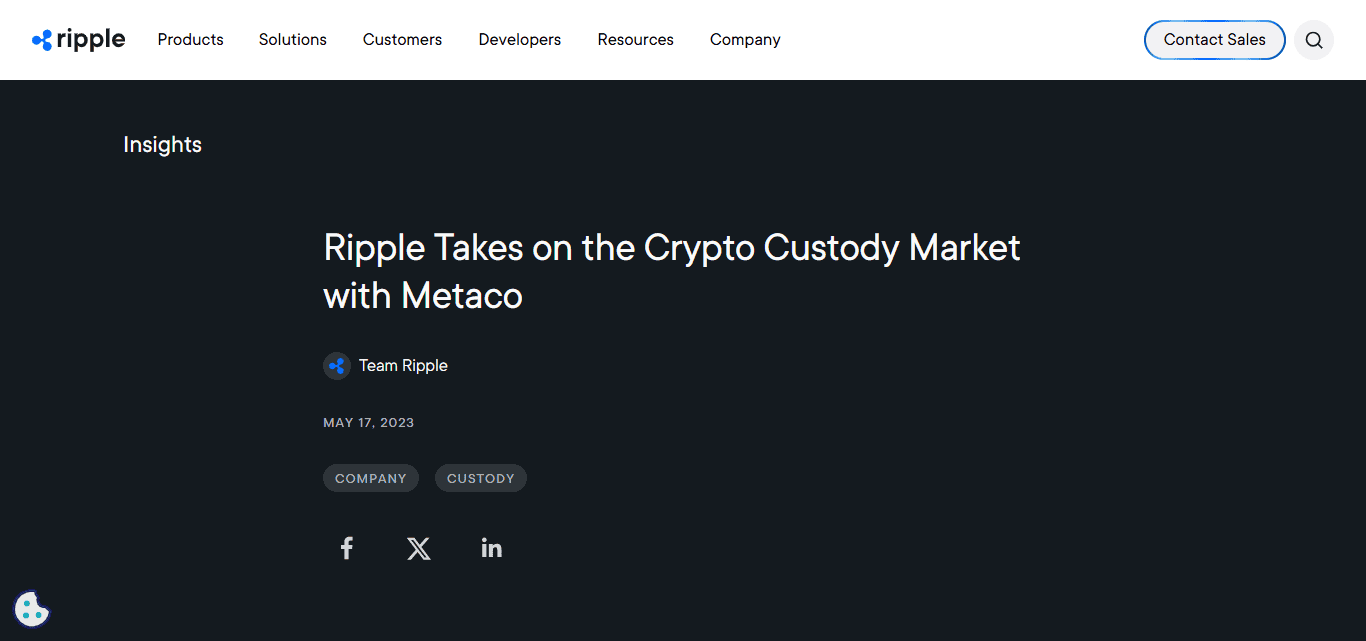  Metaco (Ripple)