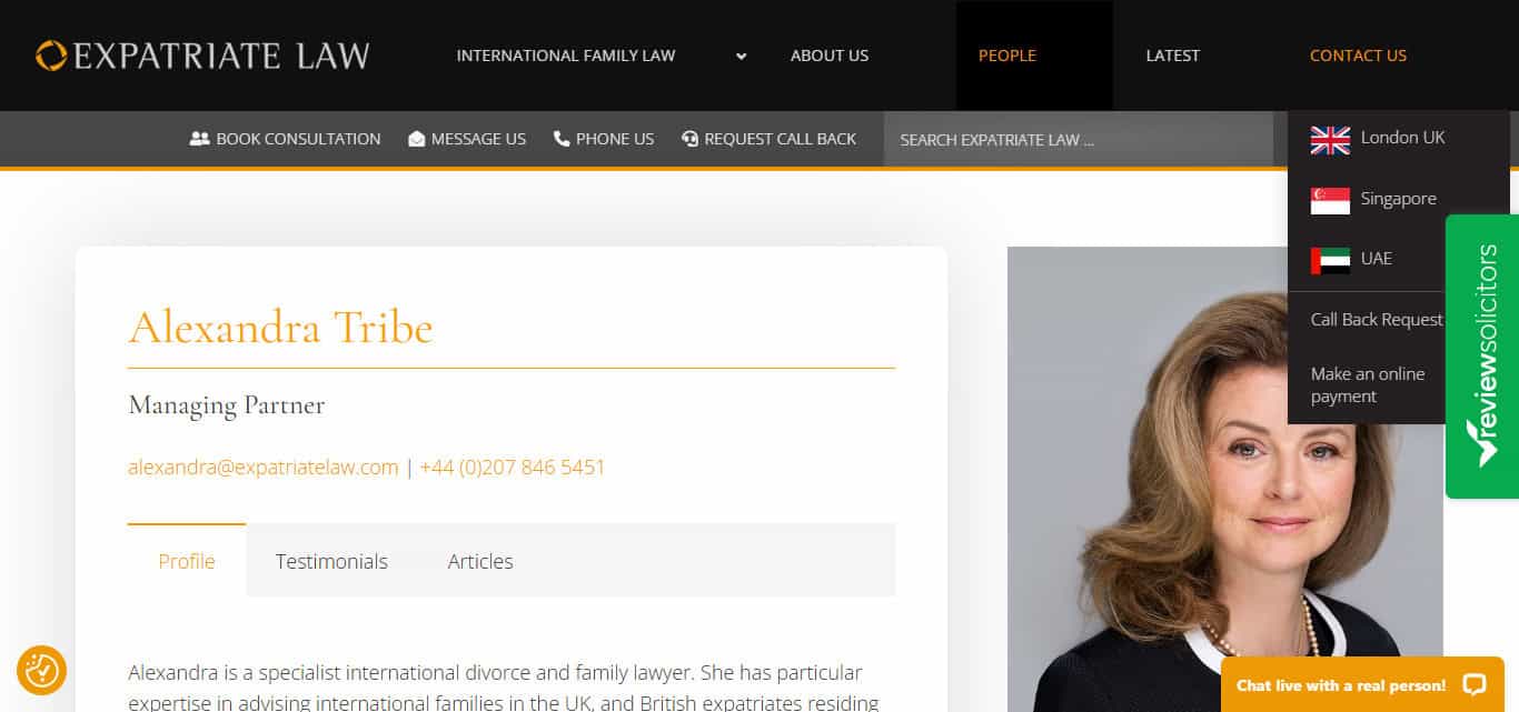  Expatriate Law (Alexandra Tribe)