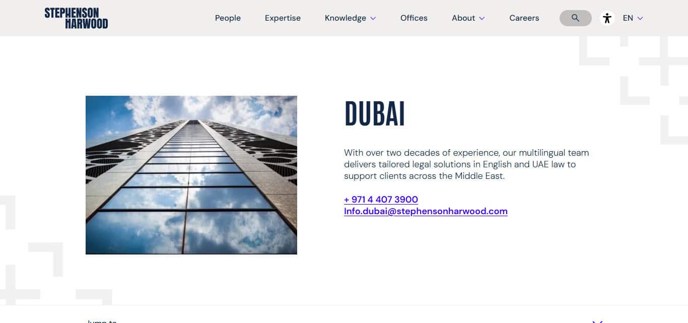 Stephenson Harwood Middle East LLP