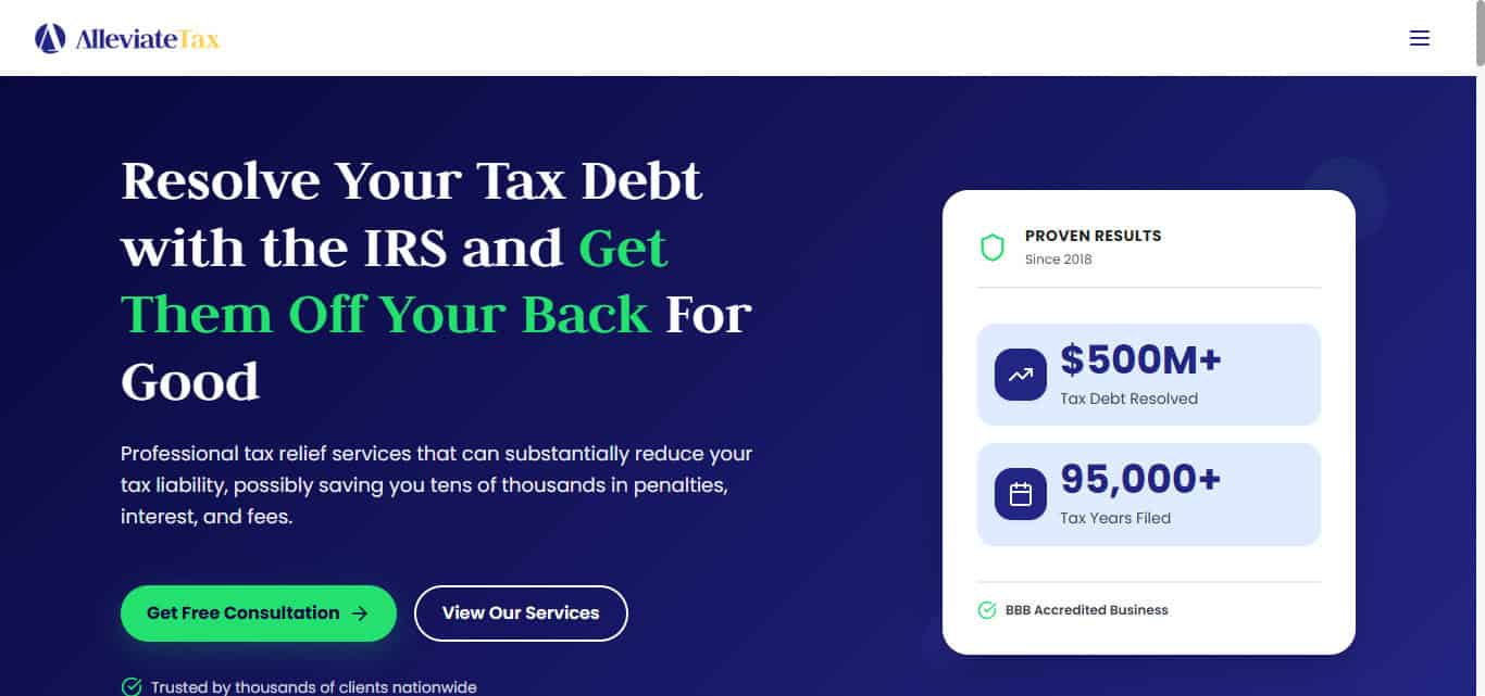 Alleviate Tax