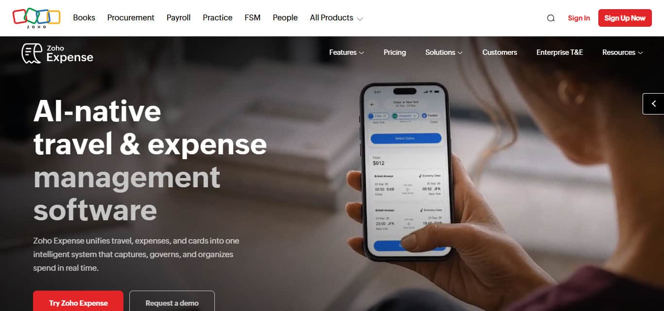 Zoho Expense