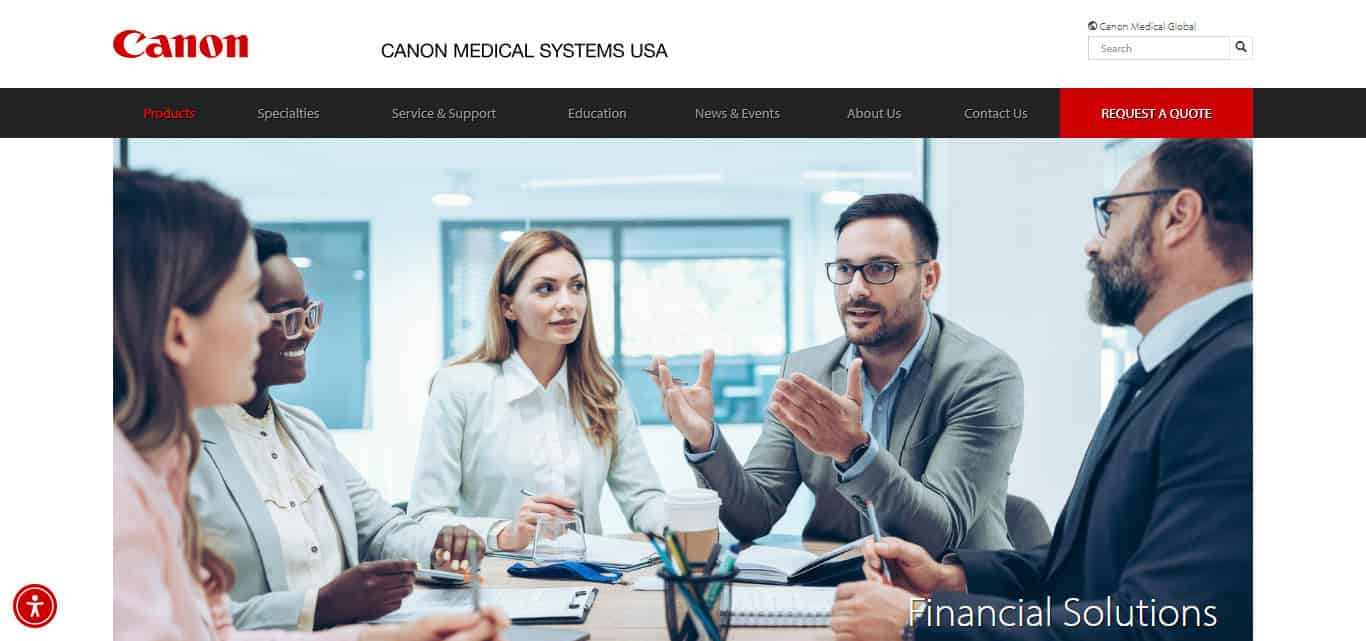 Canon Medical Systems USA Financing