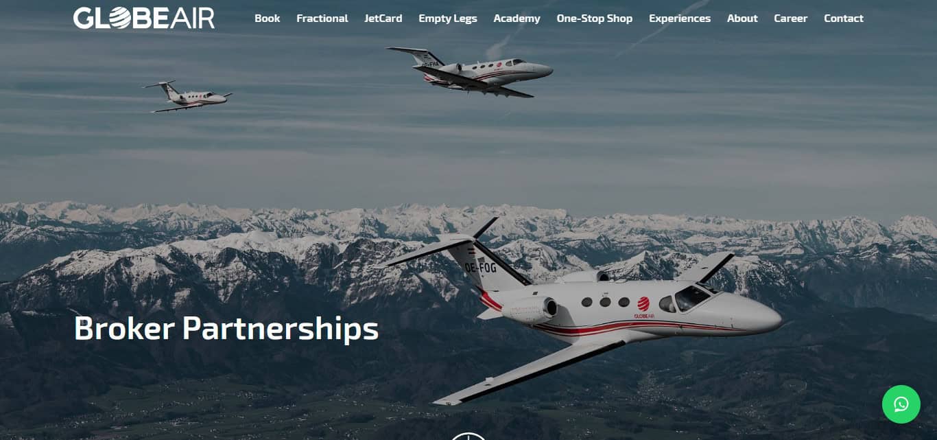 GlobeAir Aircraft Sales / Brokerage Network
