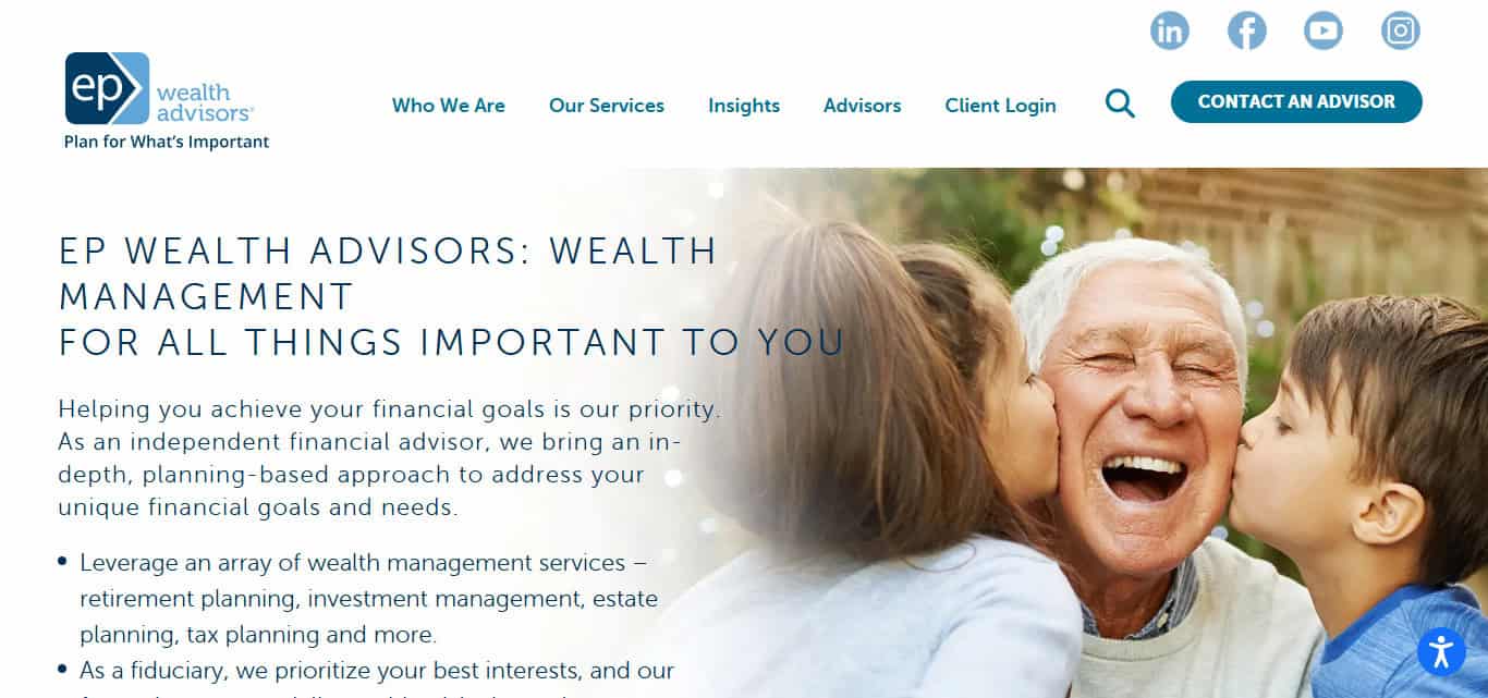  EP Wealth Advisors