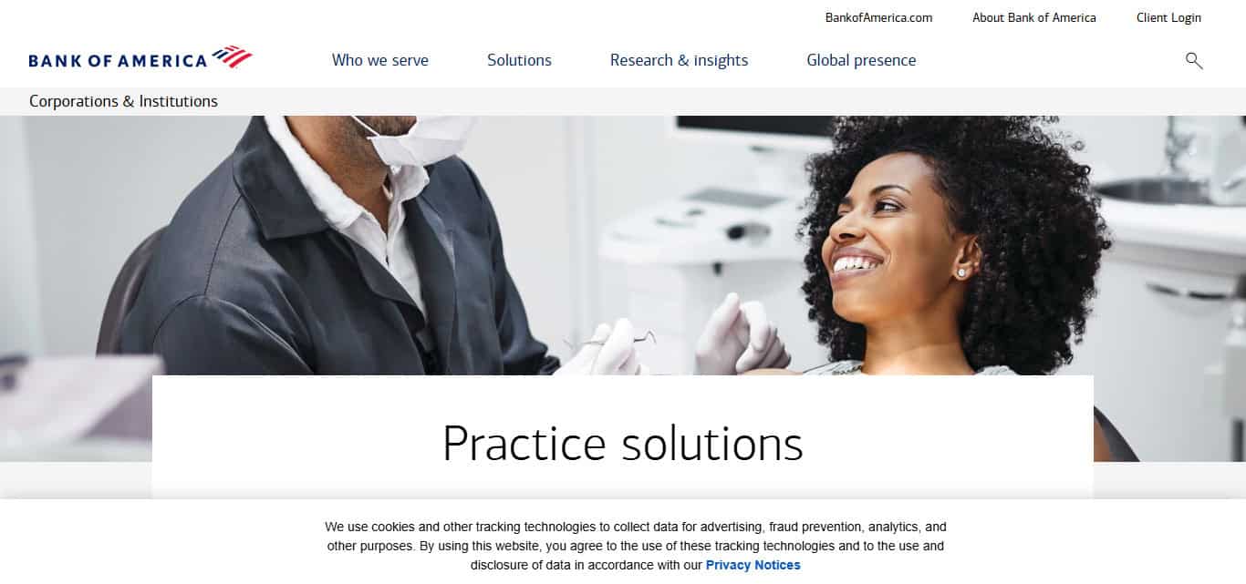 Bank of America Practice Solutions