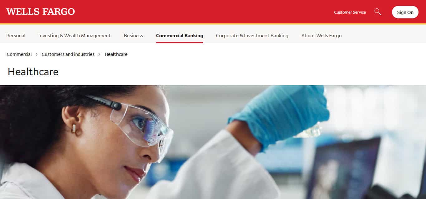 Wells Fargo Healthcare Division