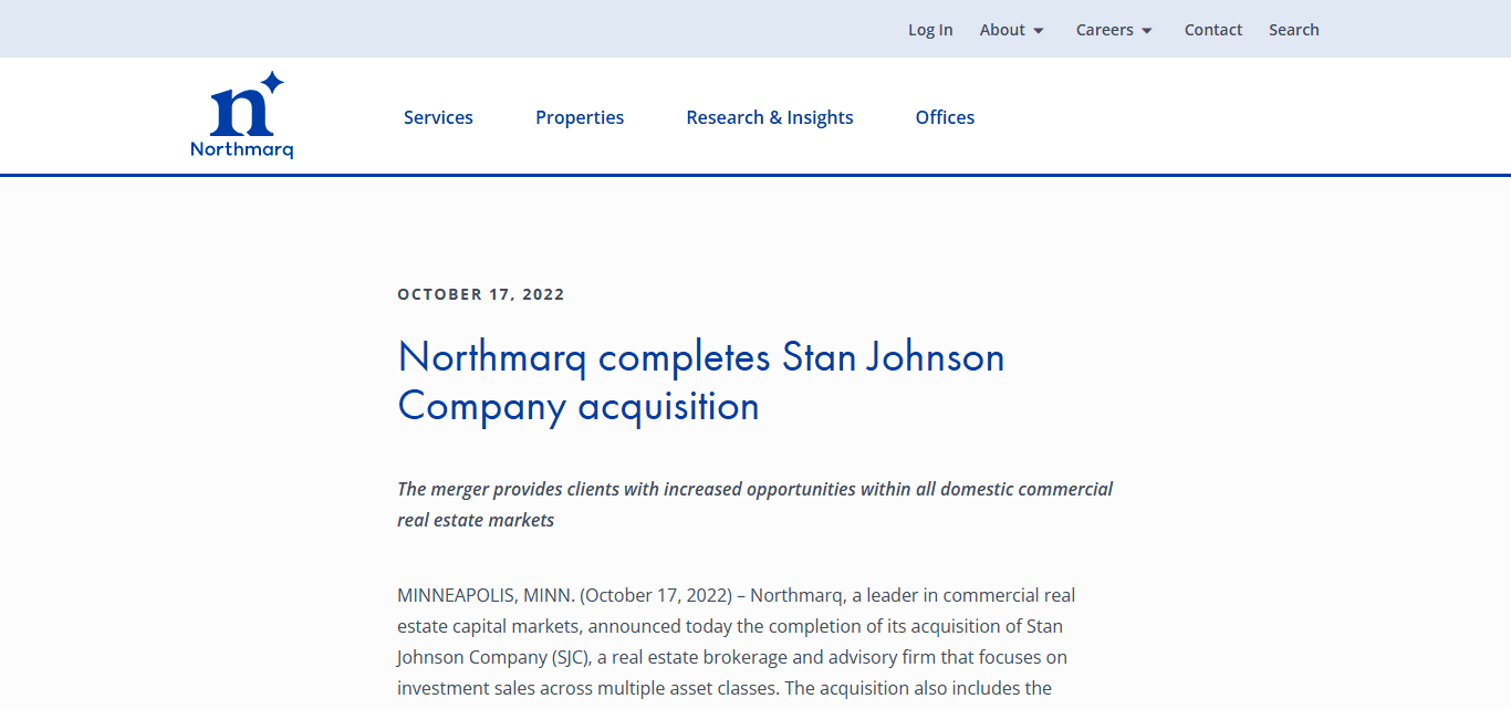  Northmarq (Commercial Net Lease / former Stan Johnson Company)