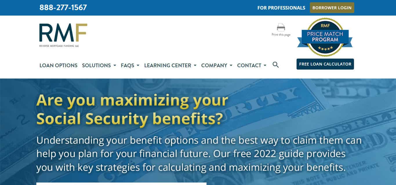 Reverse Mortgage Funding (RMF)
