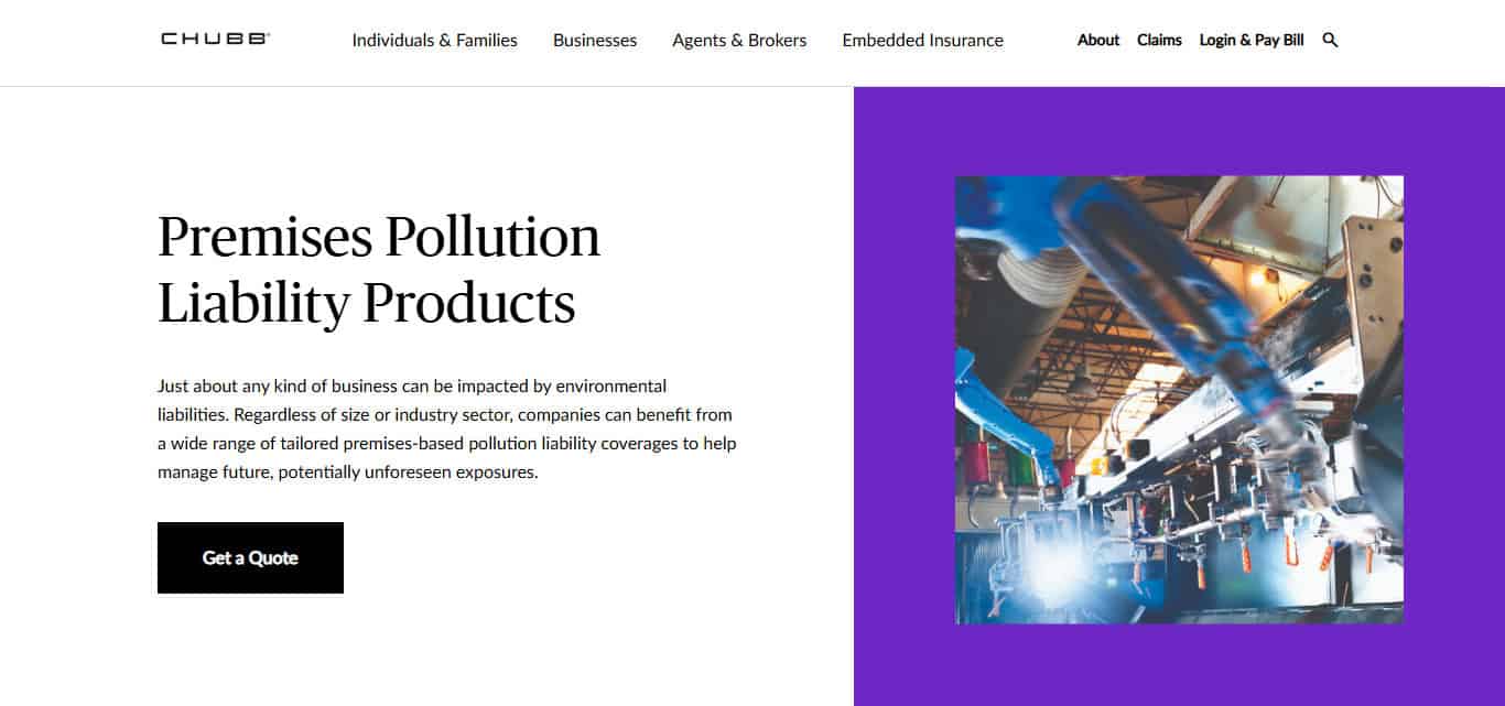 Chubb Premises Pollution Liability