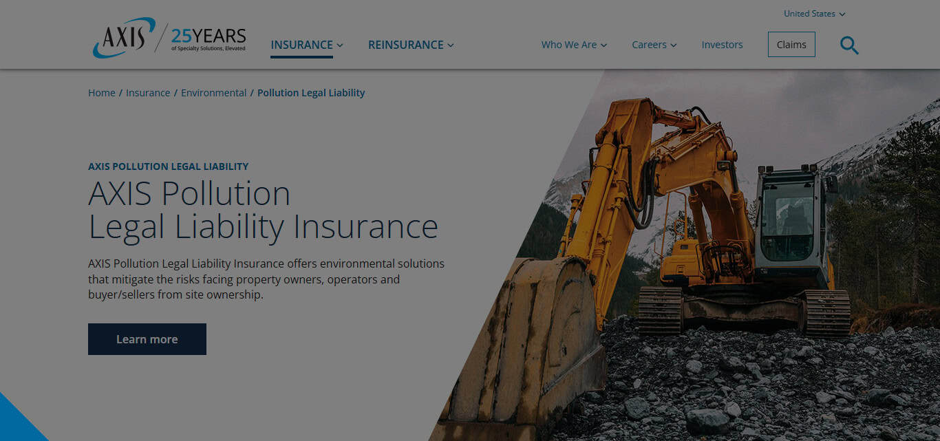 AXIS Pollution Legal Liability